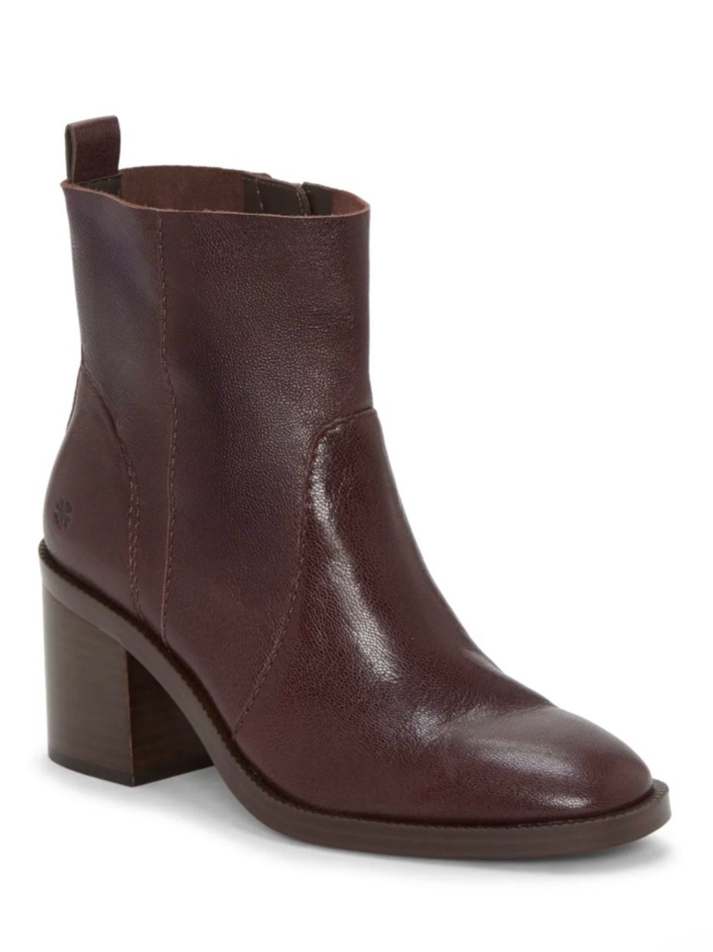 Lucky Brand Alivia Leather Boots 8.5 Brown New In Box